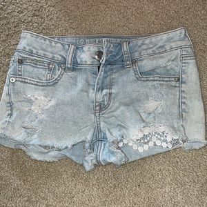American Eagle jean shorts